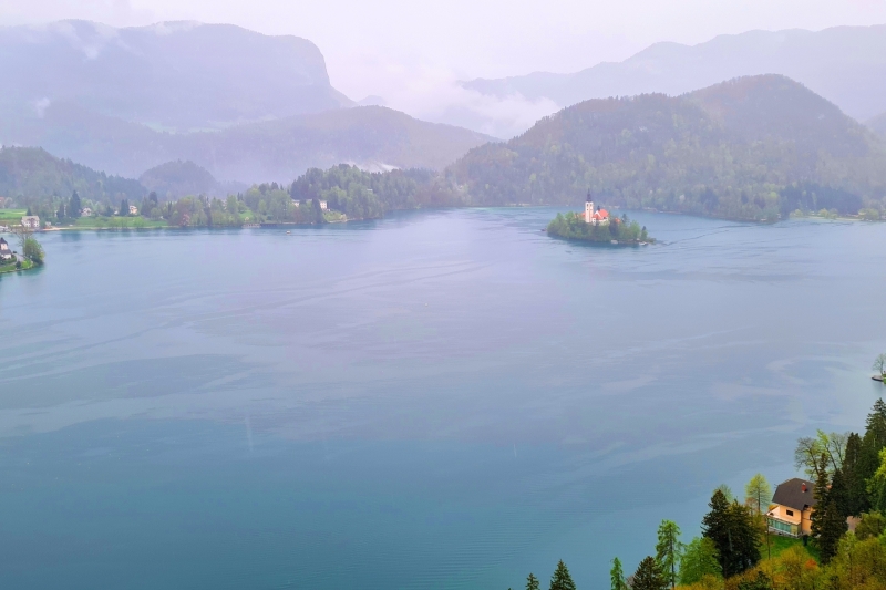 Visit Lake Bled with a family