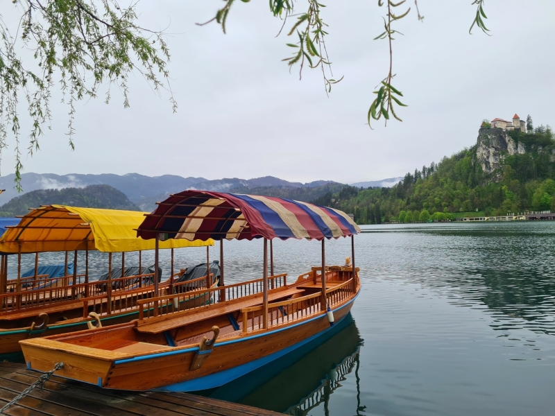 Visiting Lake Bled with children