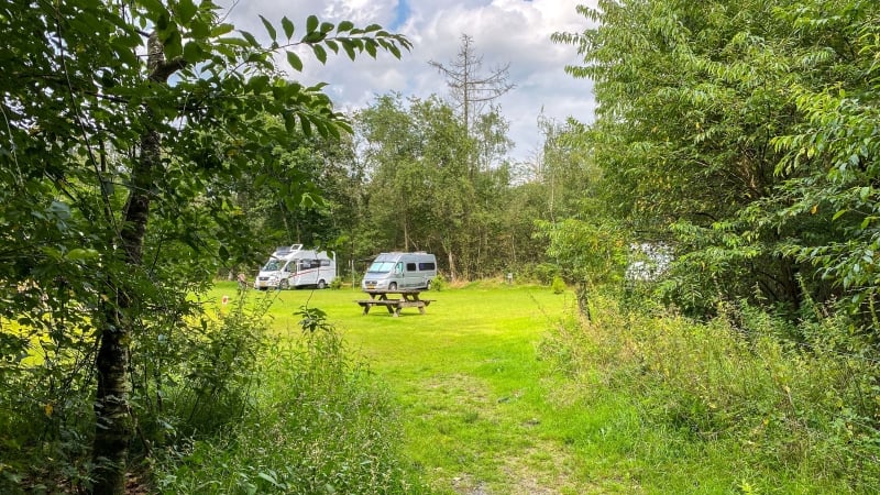 Camperplaats De Kale Duinen vlakbij Appelscha