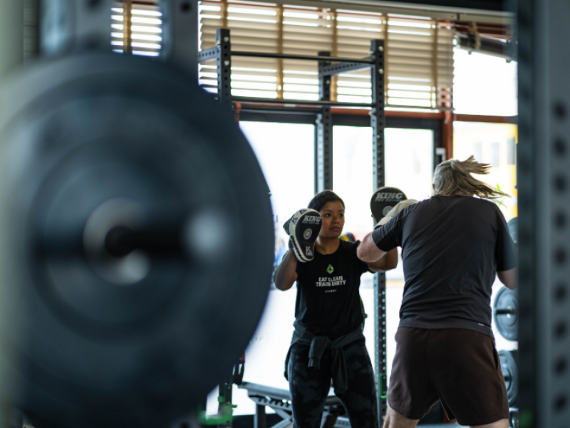 Boxing classes trainen in Scheveningen