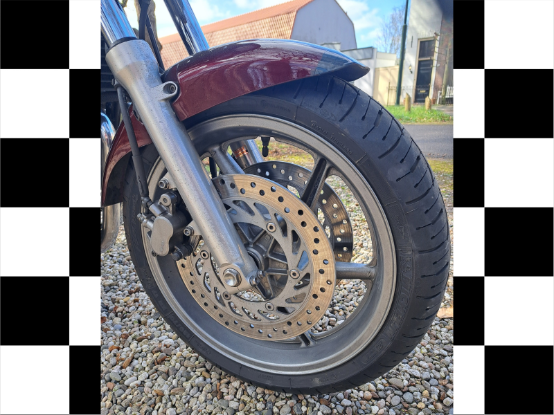 Honda 750 sevenfifty 1995 retro motor