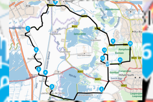 Dag van de Motorrijder KNMV route  Pitstoppunt