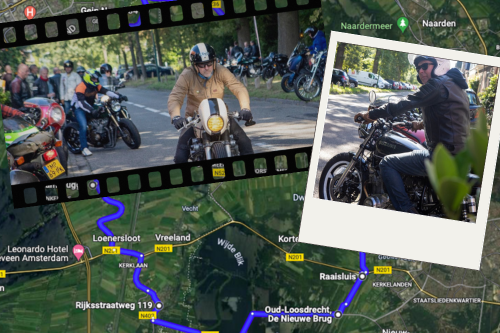Motor toer rit op zondag en maandag