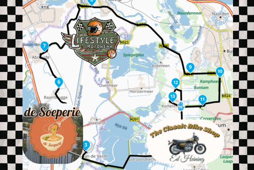 Motoroutes Rondom Gooi en Vechtstreek
