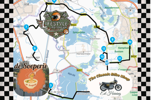 Motoroutes Rondom Gooi en Vechtstreek Motoroutes Rondom Gooi en Vechtstreek