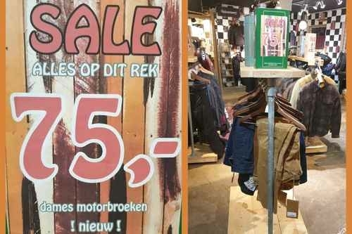Dames motorbroeken sale 75 euro nieuw bij Lifestyle Motowear