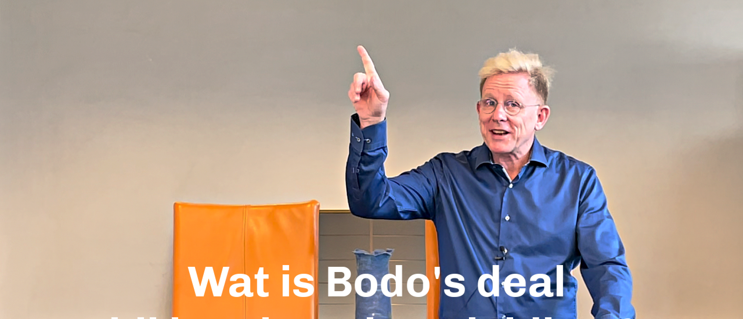 Wat is Bodo's deal bij loopbaanbegeleiding en werk naar werk?