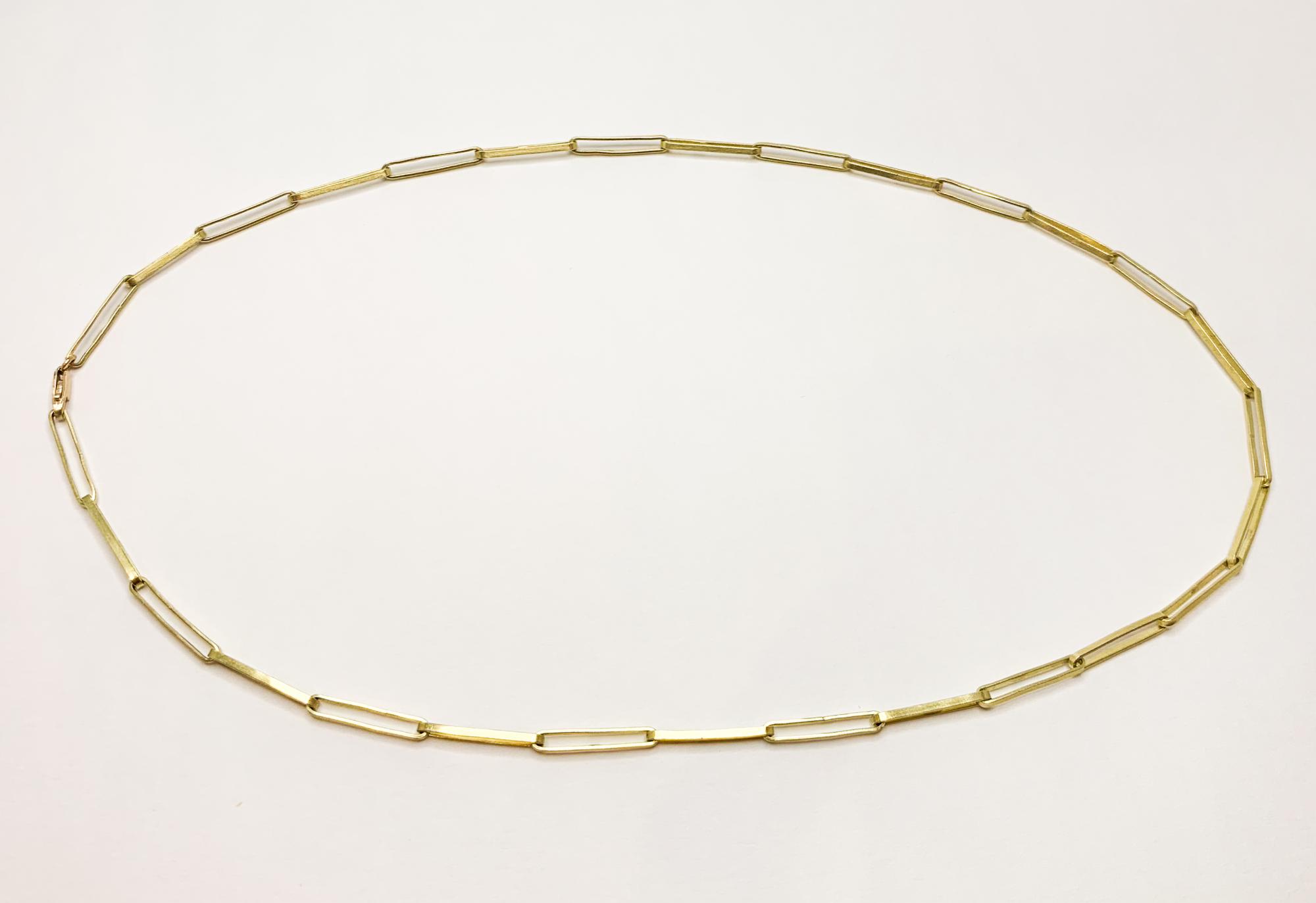 Halssnoer mat goud null