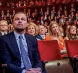 leonardo di caprio goed geld gala