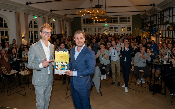 Aartjan van Erkel - John Slabekoorn: Managementboek.nl taart