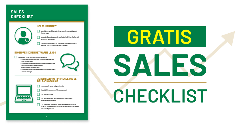 Gratis sales checklist