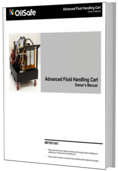 OilSafe advanced fluid handling cart back