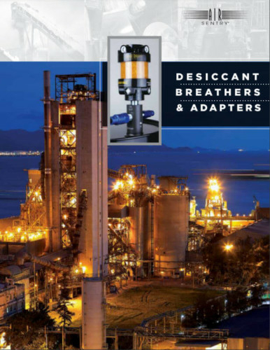 Air Sentry desiccant breathers and adapters