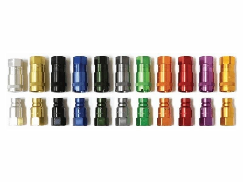 Colour-coded quick connects OilSafe Colour-coded quick connects OilSafe
