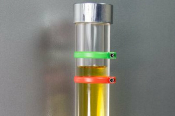The column sight glass The column sight glass
