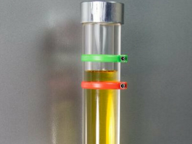The column sight glass The column sight glass