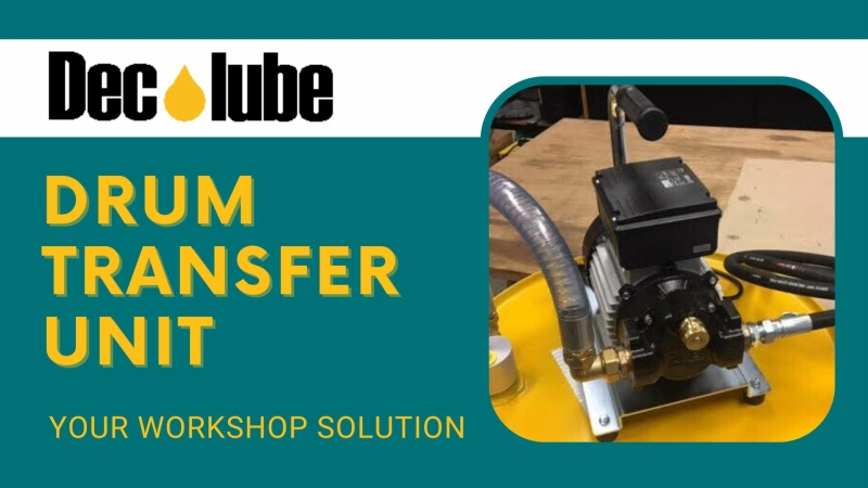 Decolube transfer unit Decolube - Your workshop solution