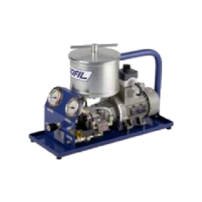 Decolube online filter unit