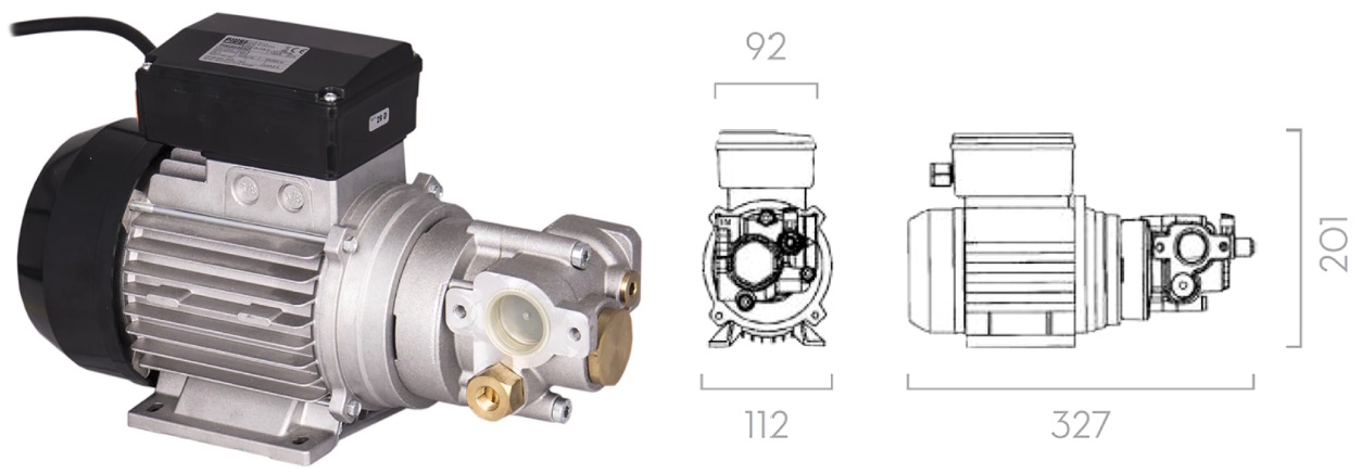 Electric gear pump Electric gear pump Lubretec