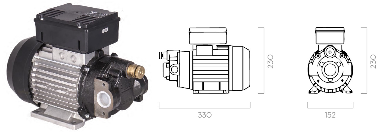 Electric oil pump - vane type Electric oil pump - vane type - Lubretec