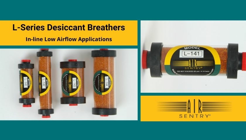 L-series desiccant breathers - Air Sentry L-series desiccant breathers - Air Sentry