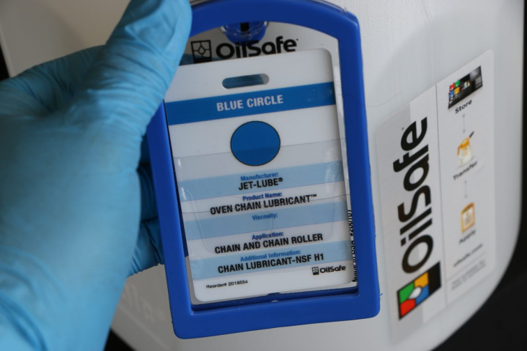 2 inch x 3.5 inch OilSafe label 2 inch x 3.5 inch OilSafe label