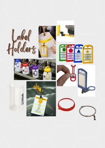OilSafe label holders OilSafe label holders
