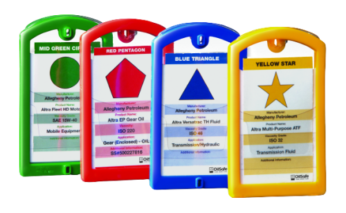 OilSafe label holders