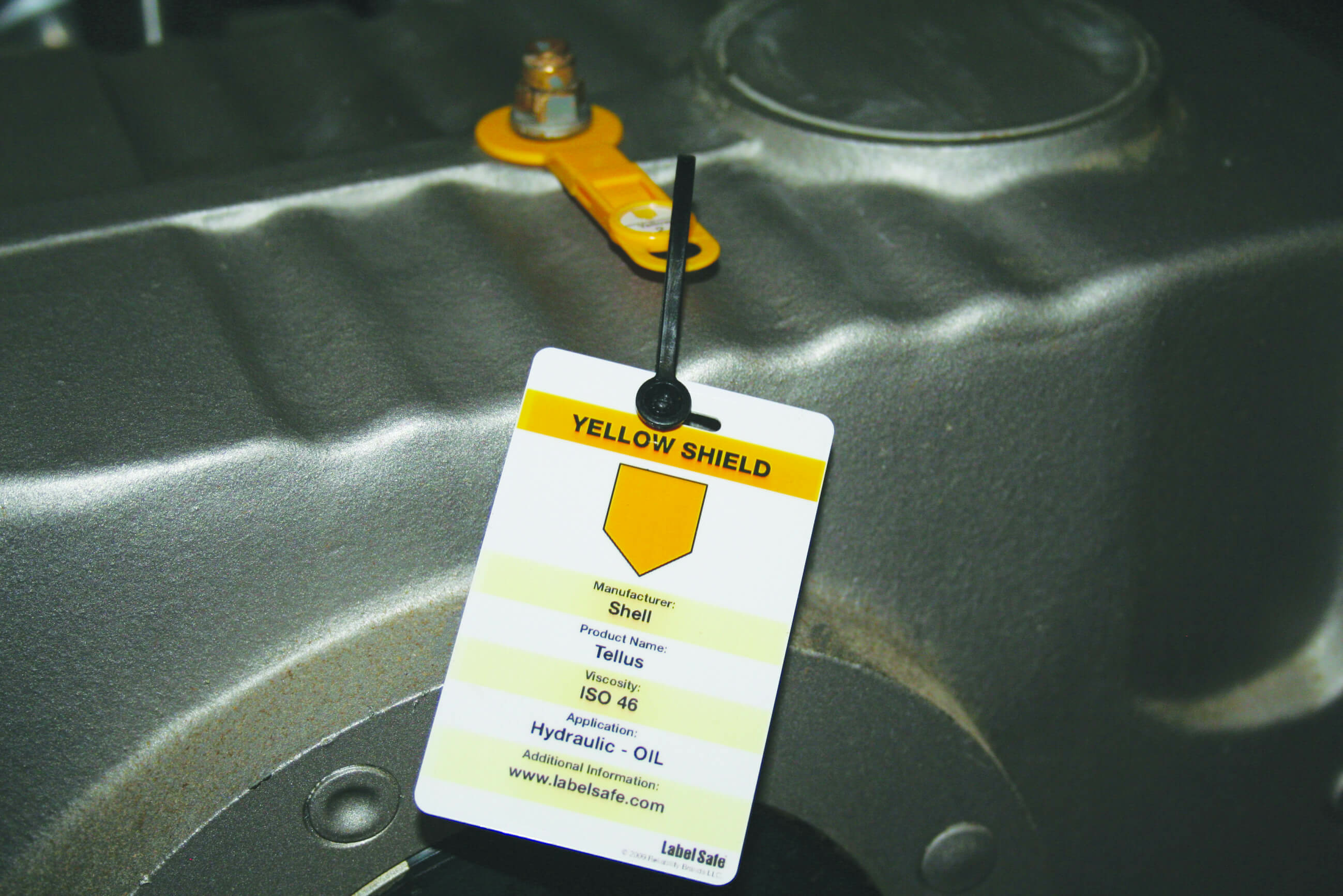 OilSafe laminated identification card OilSafe laminated identification card