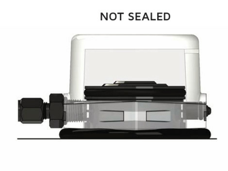 Air-Lock not sealed Air-Lock not sealed