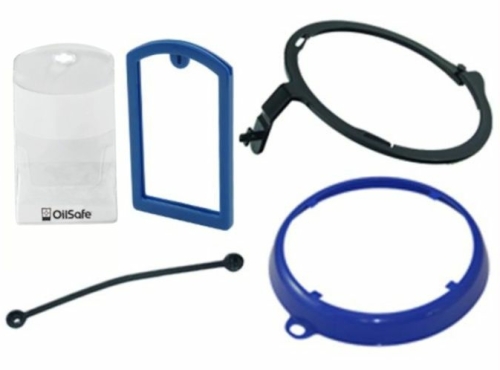 OilSafe Drum Label Kit blue
