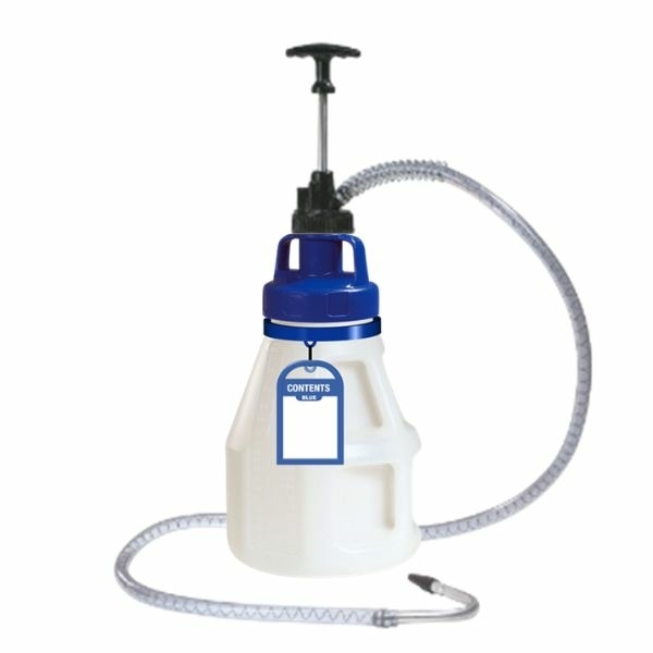 10 liter drum, utility lid, nozzle, standard pump