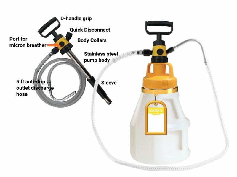 OilSafe premium hand pump