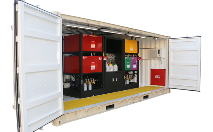 OilSafe satellite lube room OilSafe satellite lube room