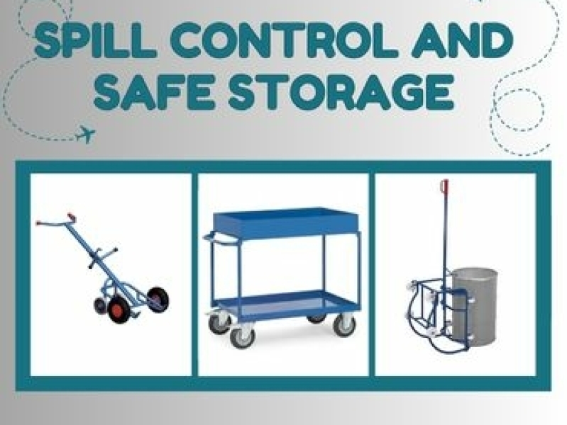 Spill control and safe storage Spill control and safe storage