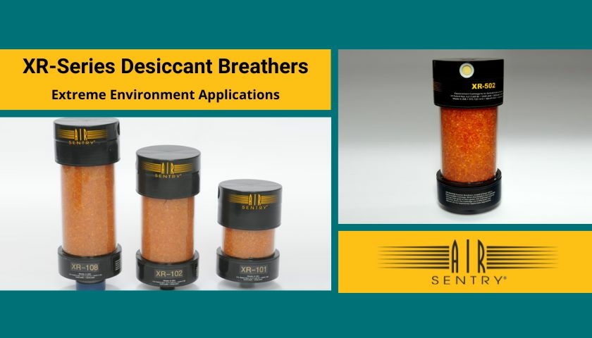 XR-series desiccant breathers Air Sentry XR-series desiccant breathers Air Sentry
