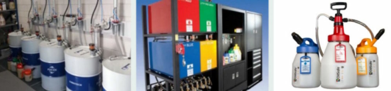 Clean oil storage examples