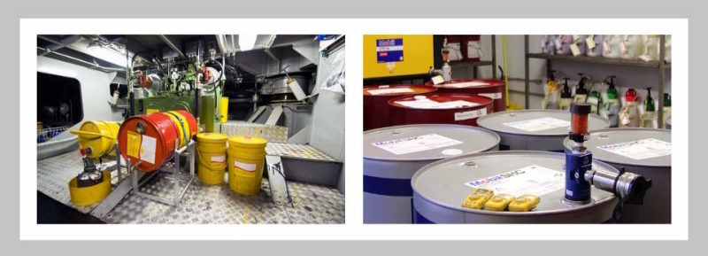 Horizontal and vertical drum positions