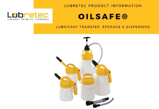 Lubricant transfer storage and dispensing - OilSafe
