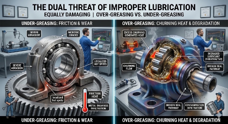 Over- vs. under-greasing