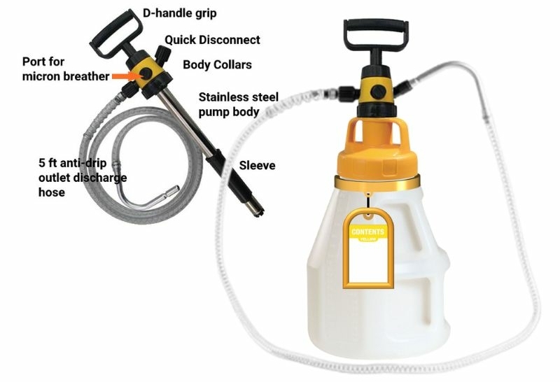 OilSafe premium hand pump