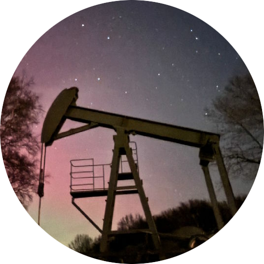 Pumpjack in Schoonebeek - The Netherlands