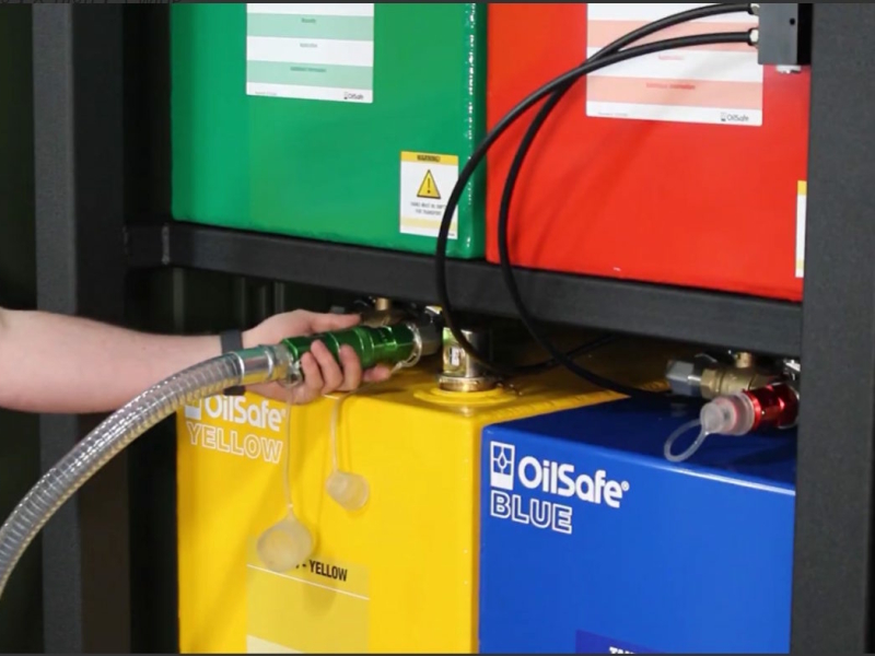 QuadCon bulk fluid storage and dispensing QuadCon bulk fluid storage and dispensing