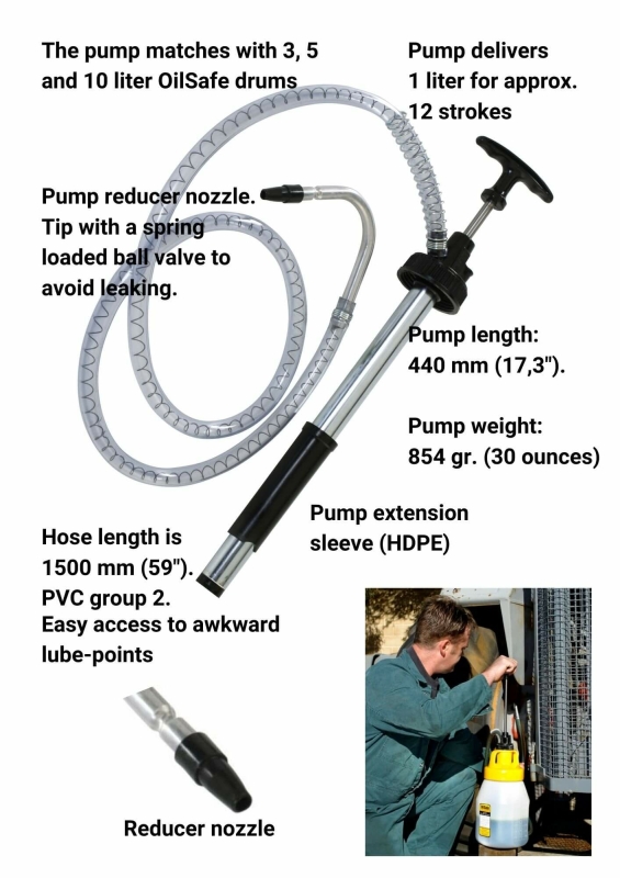 Standard hand pump OilSafe Standard hand pump OilSafe