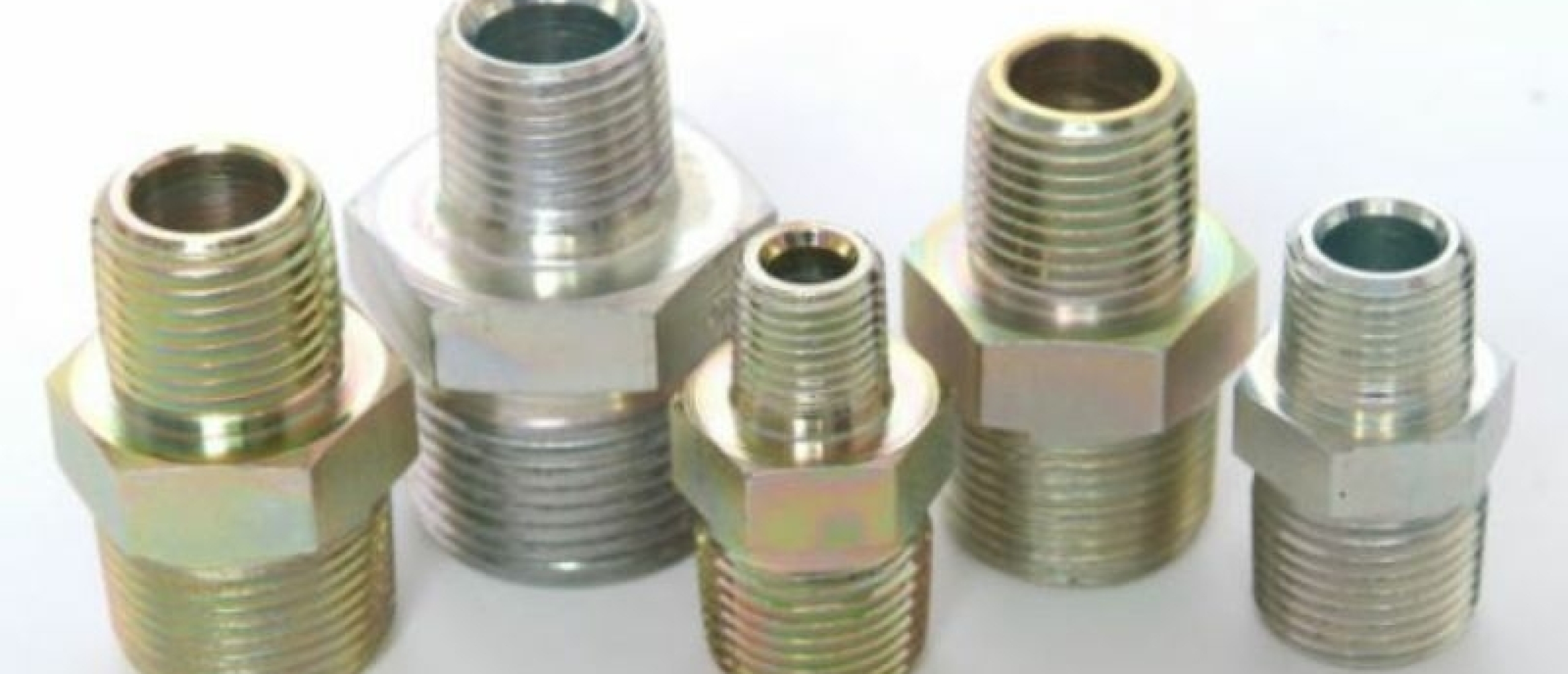 Threaded metal adapters