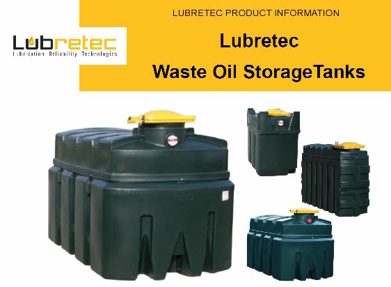 Waste oil tanks Waste oil tanks - 4 sizes