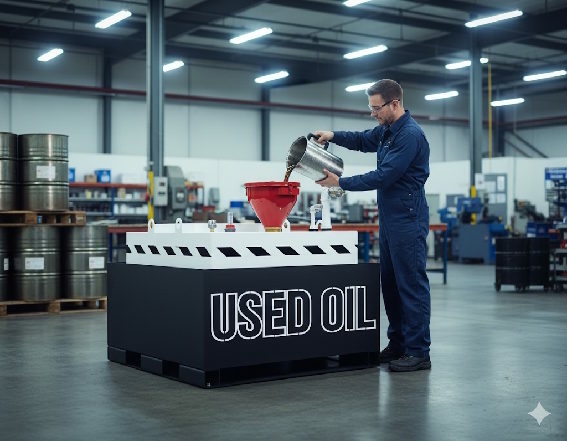 Waste oil tank OilSafe Waste oil tank OilSafe
