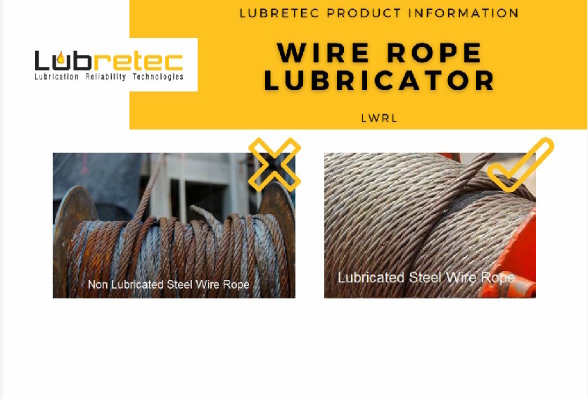 Wire rope lubricator