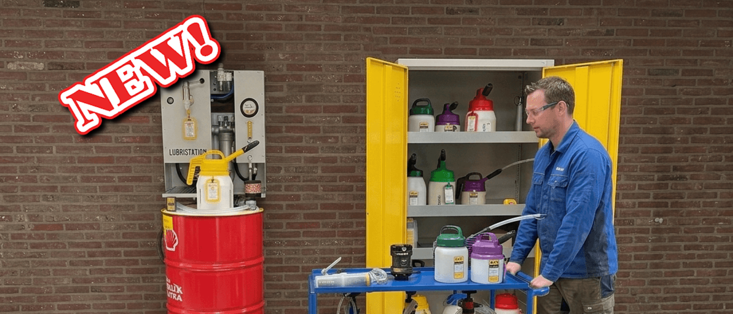 Alex All in one lubricant distribution and conditioning system