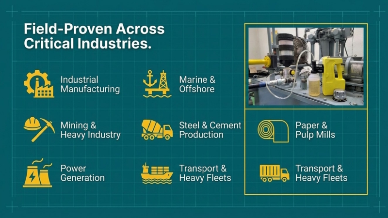 Field proven across critical industries